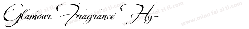Glamour Fragrance Hy字体转换
